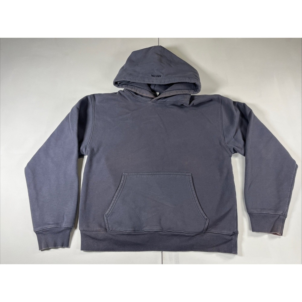 Aritzia Sweat Fleece Cozy Perfect Fit Gray Hoodie Sweatshirt Boxy Women's L